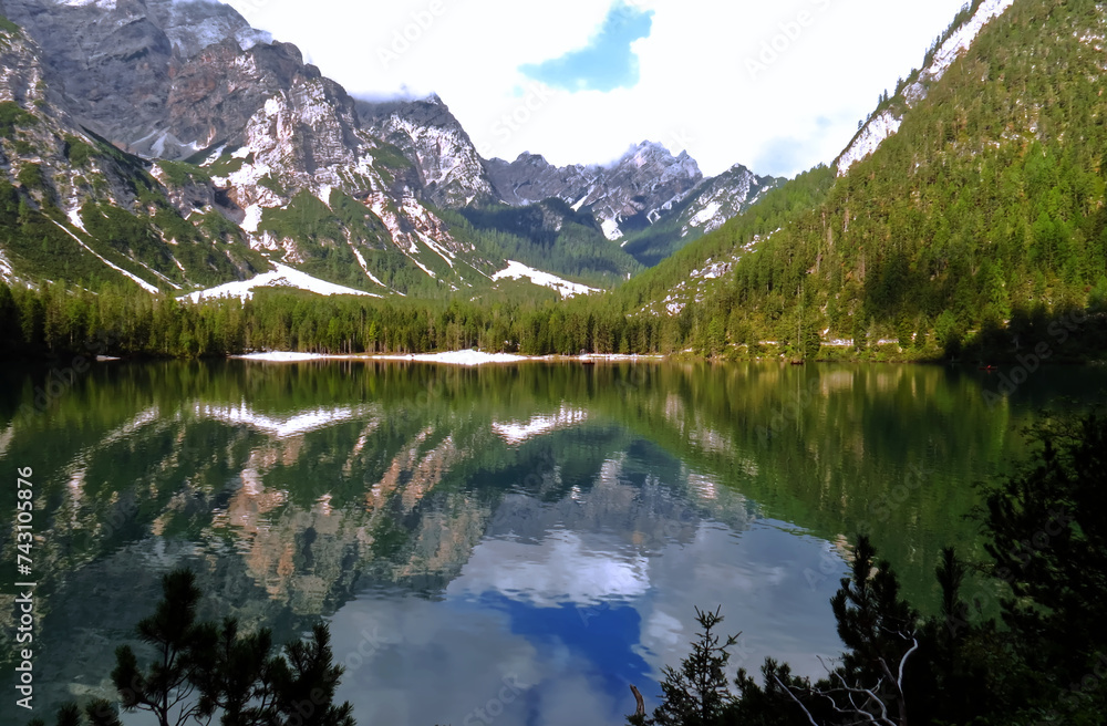 Lake Braies South Tyrol