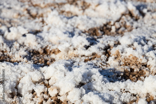 Salt Flats at Badwater Basin in Death Valley National Park, California