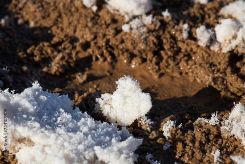 Salt Flats at Badwater Basin in Death Valley National Park, California