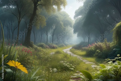 morning in the forest © Алексей Выговский