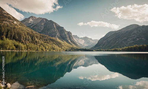 lake reflection © Алексей Выговский