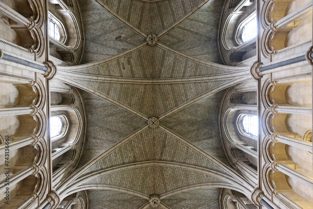 	
Ceiling in Southwark cathedral in London	