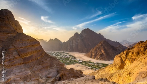 our mountains near hofuf in saudi arabia