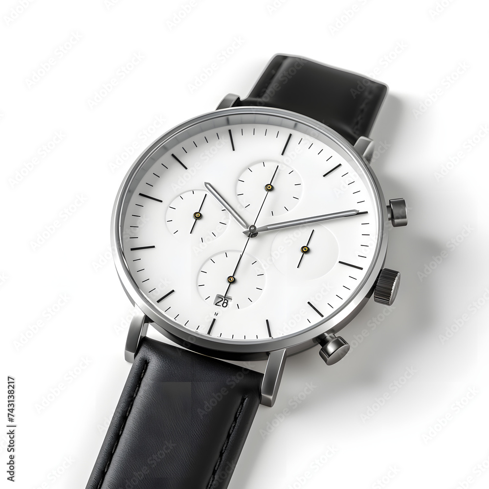 Porduct photo of a minimal wrist watch, cool minima wrist watch, expensive wrist watch, wrist watch with white background Porduct photo of a minimal wrist watch, cool minima wrist watch, expensive wrist watch, wrist watch with white background