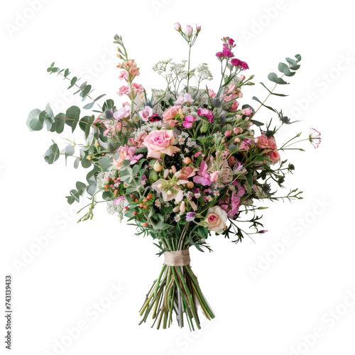 A colorful bouquet of wildflowers, ideal for summer events, vibrant decor, and joyful celebrations.