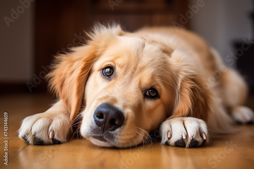 golden retriever dog © Natalia Aguiar