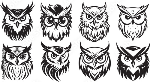 set of owls