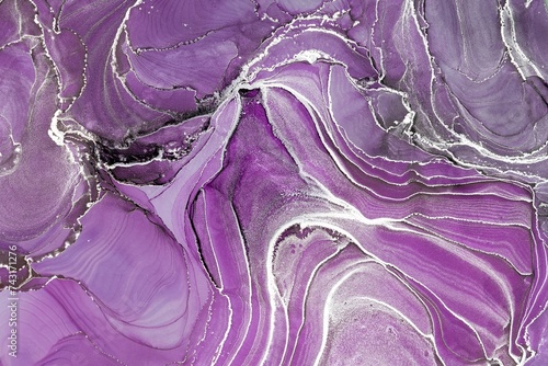 Original artwork photo of marble ink abstract art. High resolution photograph from exemplary original painting. Abstract painting was painted on HQ paper texture to create smooth marbling pattern.