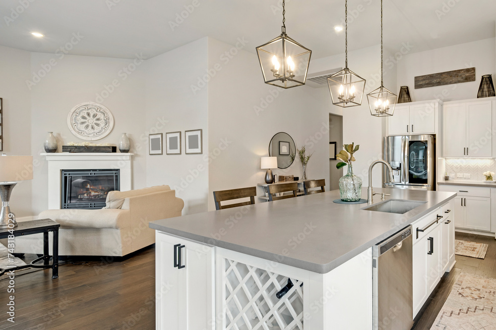 Fototapeta premium a home kitchen