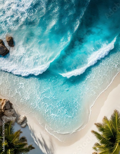 waves on the beach, tropical paradise © Dan Marsh
