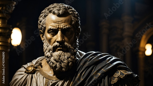 Concept Art of Plato. A Journey Through History and Philosophy.