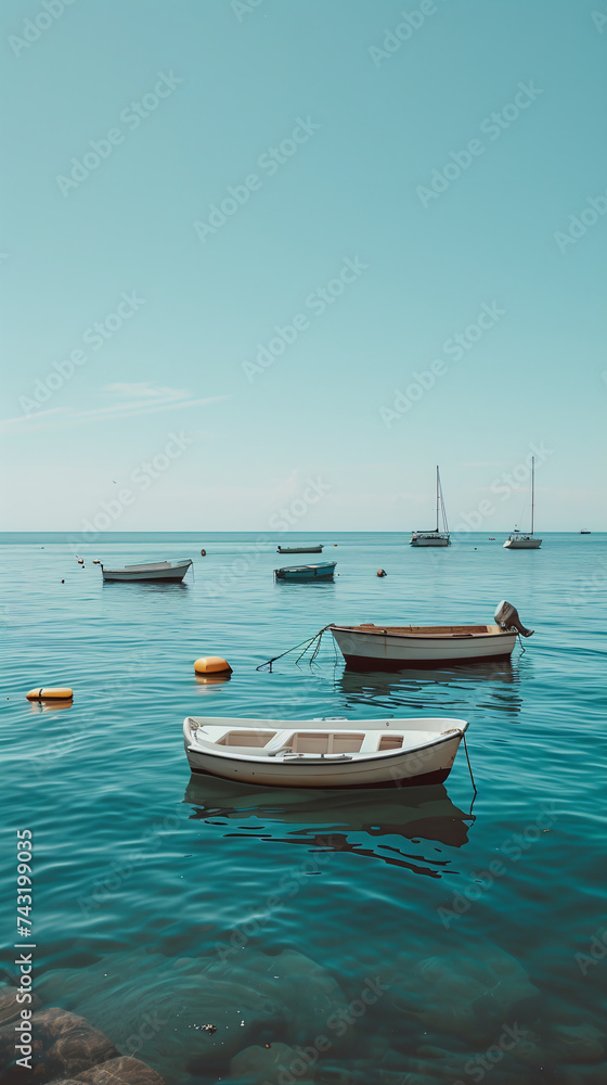 A calm bay with boats anchored offshore Calmness atmospheric photo footage for TikTok, Instagram, Reels, Shorts A calm bay with boats anchored offshore Calmness atmospheric photo footage for TikTok, Instagram, Reels, Shorts