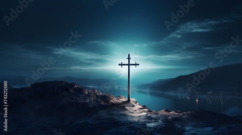 The eternal Cross on the Mountain of Repentance