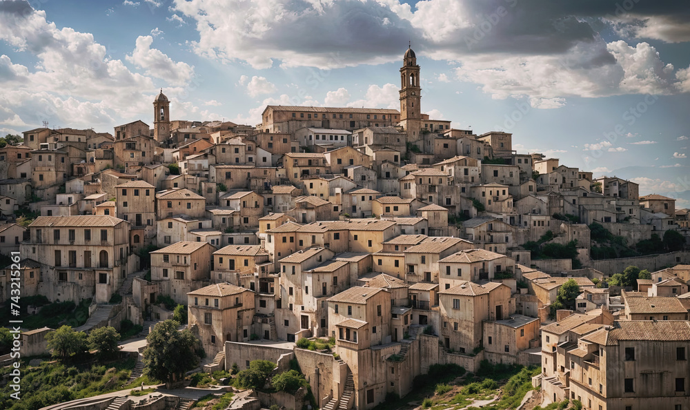 View of matera italy