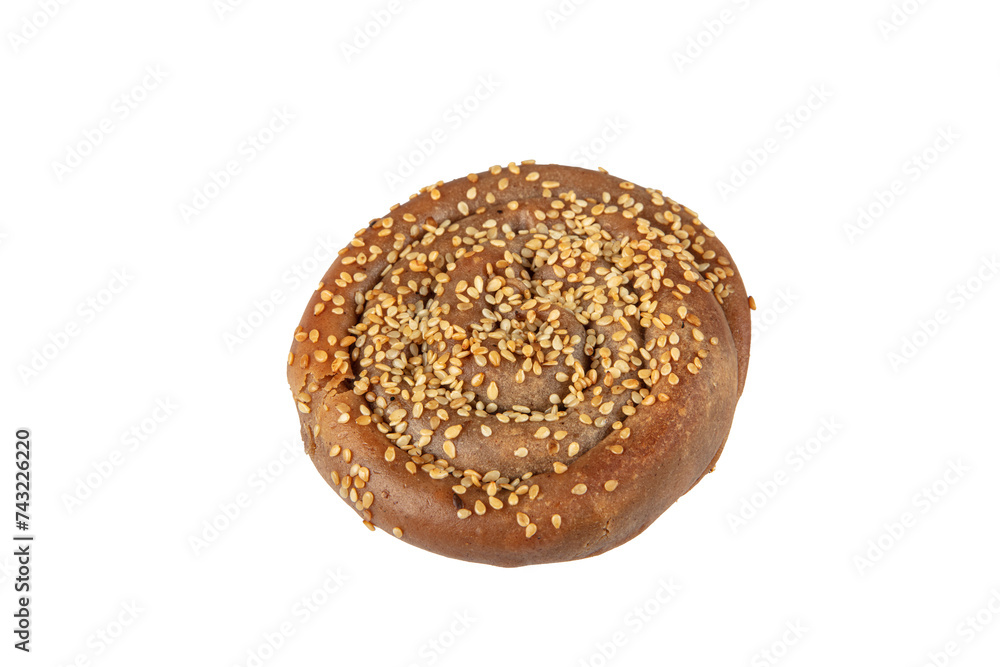Gluten free food. Buckwheat flour rose pastry with sesame seeds. Homemade baked buns made of raw buckwheat with sesame. Healthy and diet concept. Gluten free food. Buckwheat flour rose pastry with sesame seeds. Homemade baked buns made of raw buckwheat with sesame. Healthy and diet concept.