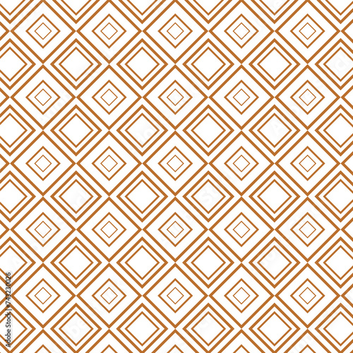 Seamless pattern with square shape. Golden square seamless geometric pattern design texture