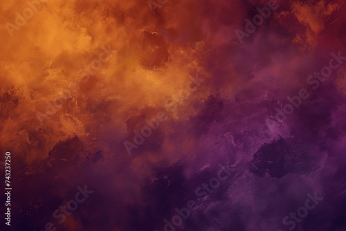 Vivid Orange and Purple Abstract Art Background for Creative Design Projects