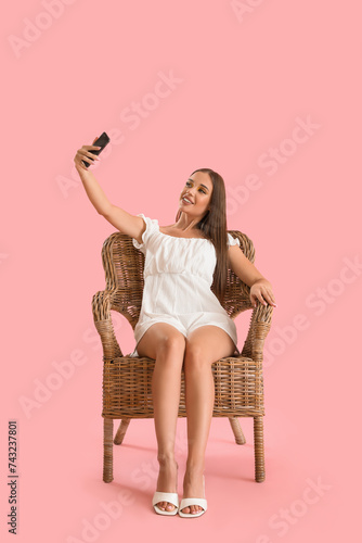 Beautiful happy young woman...