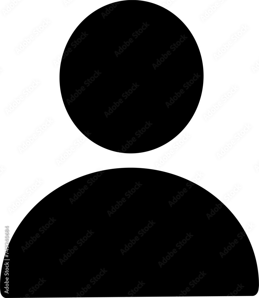 Profile icon vector, user icon. Replaceable vector design. Profile icon vector, user icon. Replaceable vector design.