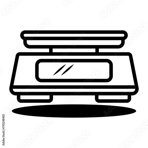 weighing machine icon