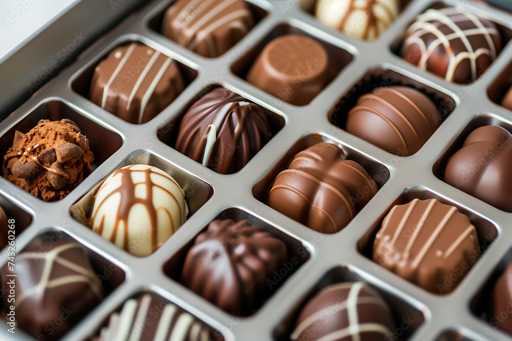 assorted chocolate candies assorted chocolate candies