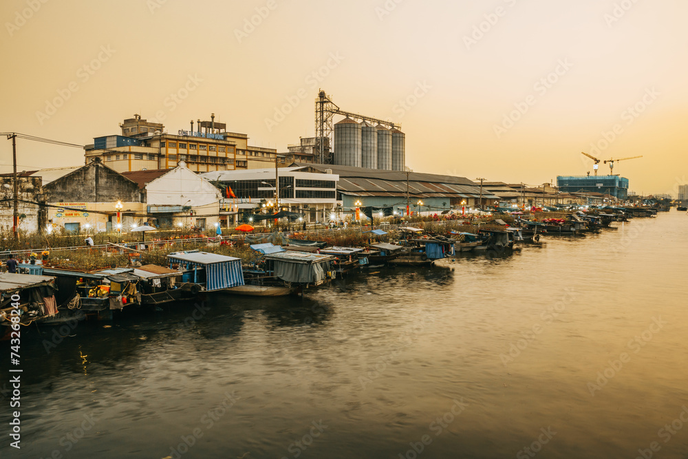 Binh Dong wharf