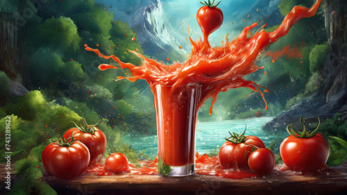Sok pomidorowy, eksplozja czerwonych warzyw