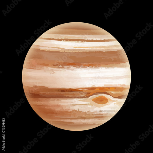 木星のイラスト