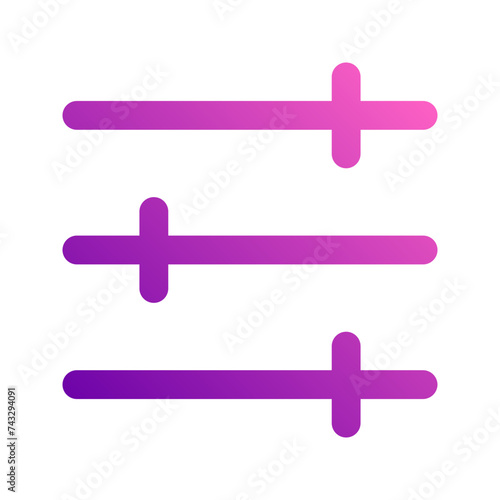 filter gradient icon
