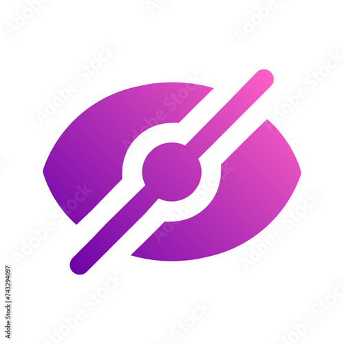 hide gradient icon