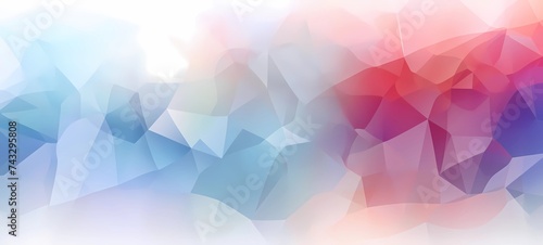 Abstract polygonal background, Geometric origami style with gradient, Generative AI illustrations.