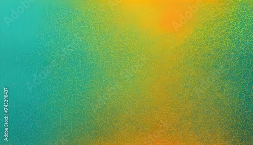 turquoise yellow orange gradient background wallpaper grainy  textured