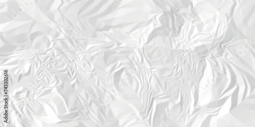 White crumpled paper texture . White wrinkled paper texture. White paper texture . White crumpled and top view textures can be used for background of text or any contents.