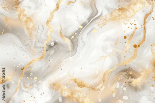 Marble texture with sparkling gold veins