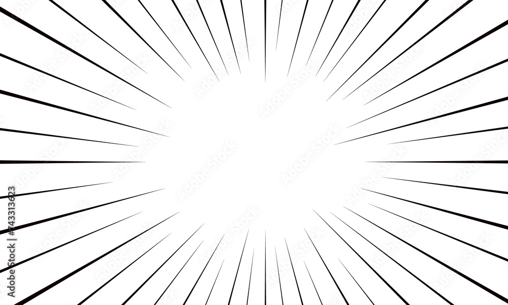 Obraz premium 効果線65