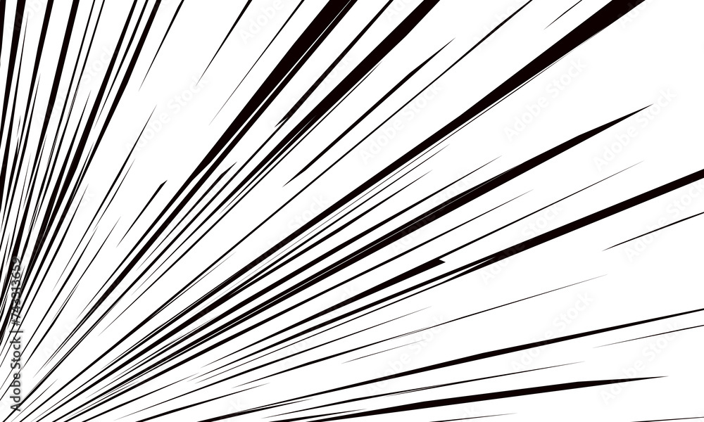 Obraz premium 効果線60