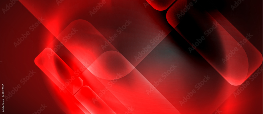 Neon glass shapes for your text or product presentation geometric background. Vector illustration For Wallpaper, Banner, Background, Card, Book Illustration, landing page Neon glass shapes for your text or product presentation geometric background. Vector illustration For Wallpaper, Banner, Background, Card, Book Illustration, landing page