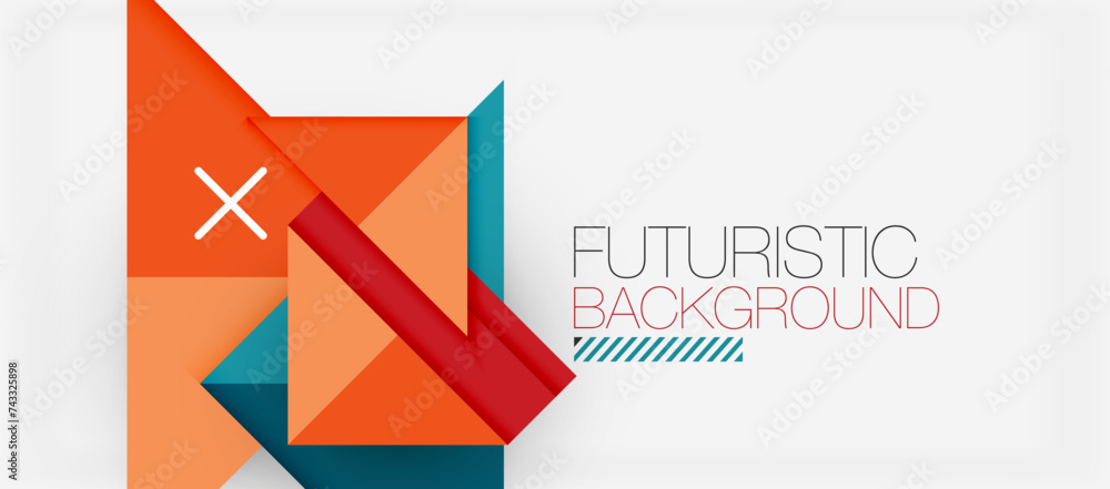 Triangle Vector Background Illustration For Wallpaper, Banner, Background, Card, Book Illustration, landing page