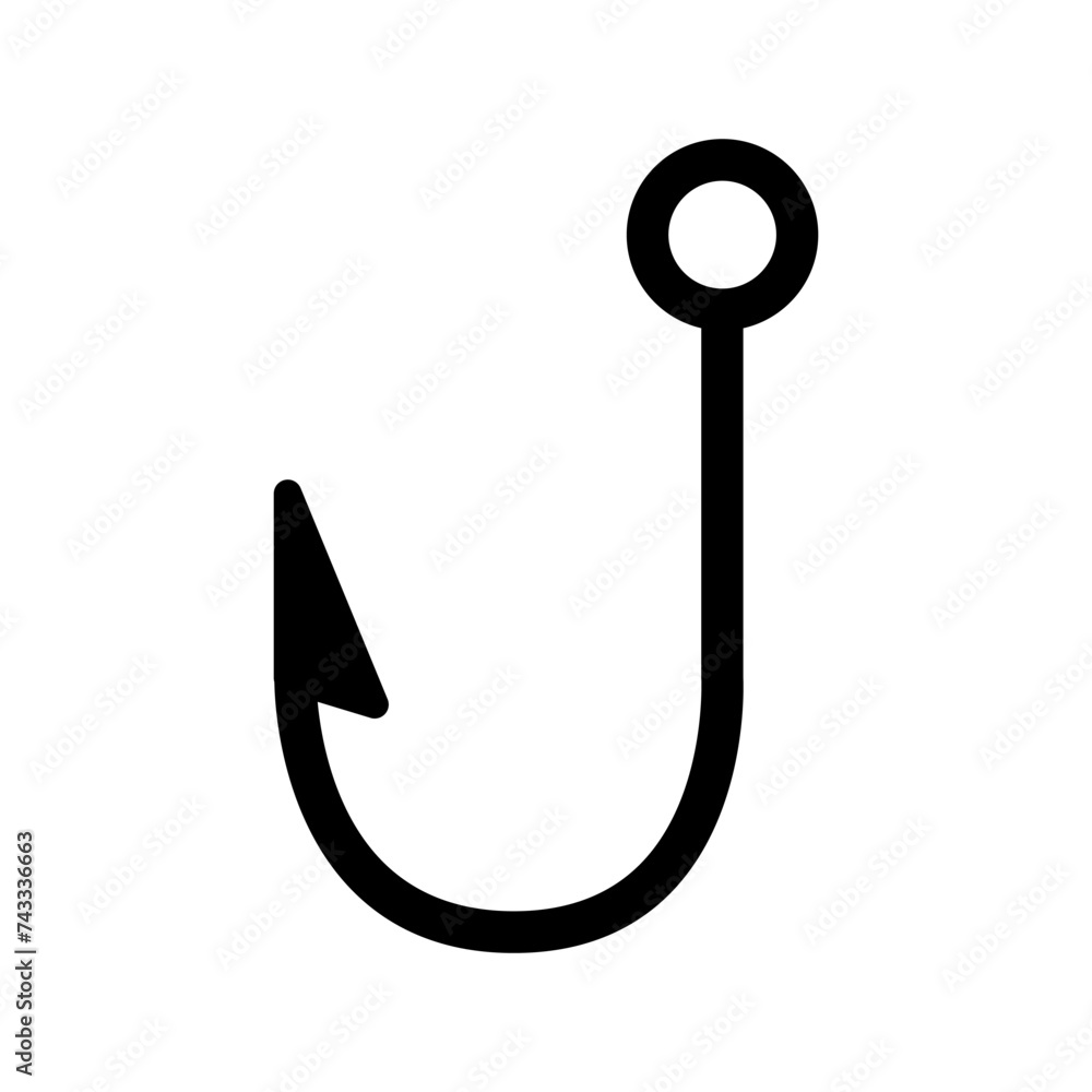 Fishing hook icon Fishing hook icon