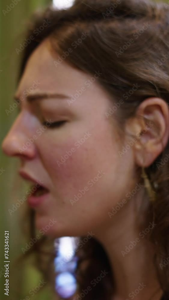 Gorgeous western woman plays the piano passionately