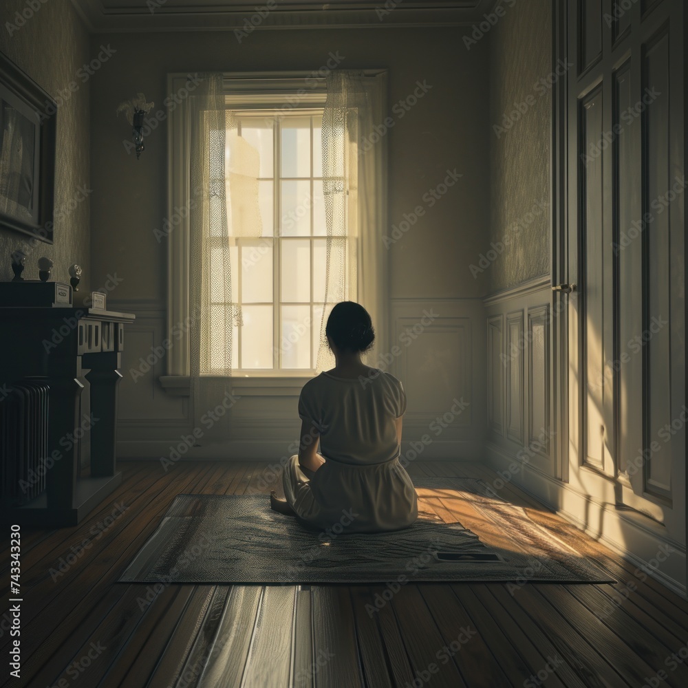 The lifestyle of a person who is in despair is stressful and full of sadness, being alone in a dark room. Themes of introversion, depression, heartbreak, emotions, mental health. Generative Ai The lifestyle of a person who is in despair is stressful and full of sadness, being alone in a dark room. Themes of introversion, depression, heartbreak, emotions, mental health. Generative Ai