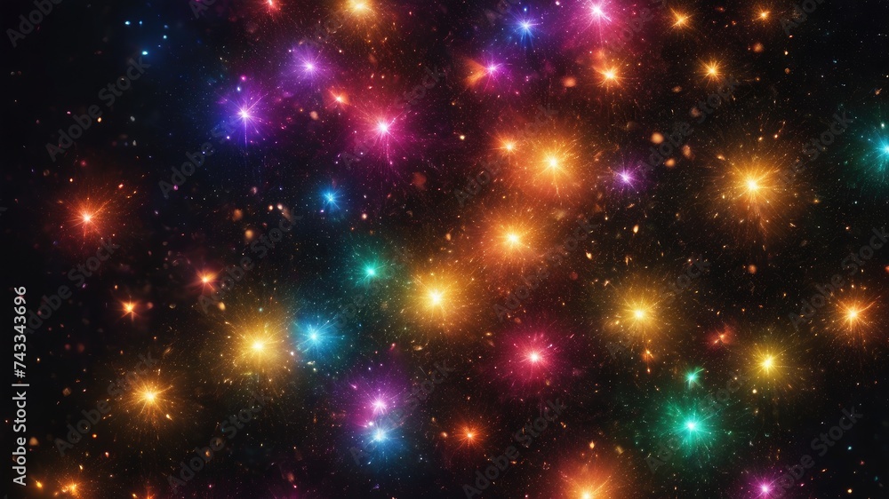 Background with stars, light particles background, colorful particles wallpaper, colorful glowing stars wallpaper, Background with stars, light particles background, colorful particles wallpaper, colorful glowing stars wallpaper,