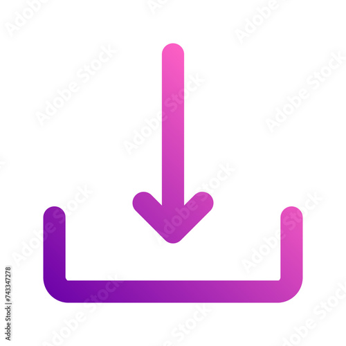 download gradient icon