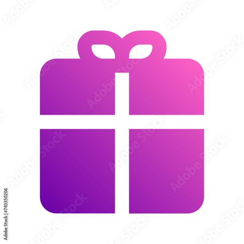 giftbox gradient icon