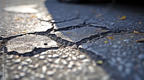Roads were badly damaged due to natural disasters, causing land transportation routes to be cut off.
