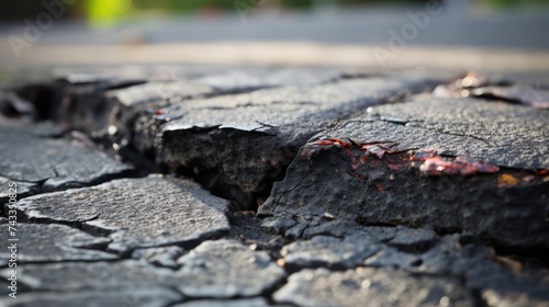 Roads were badly damaged due to natural disasters, causing land transportation routes to be cut off.
