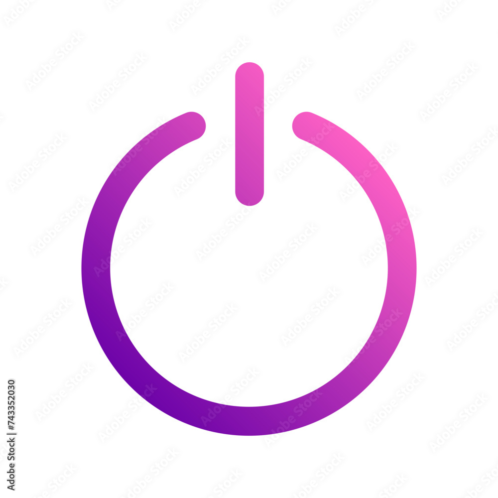 power gradient icon power gradient icon