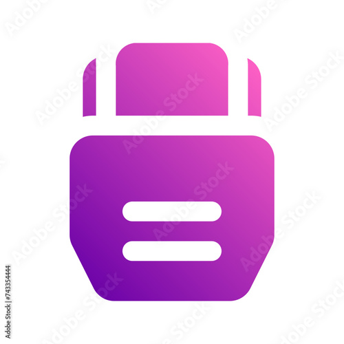 hdmi gradient icon