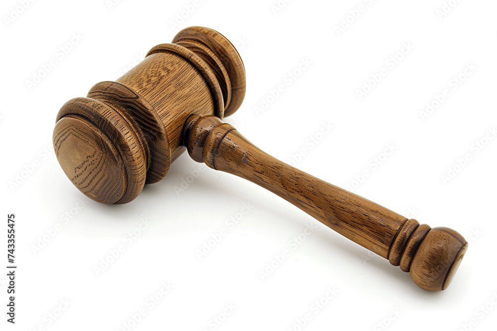 Gavel isolated isolated on white background Gavel isolated isolated on white background