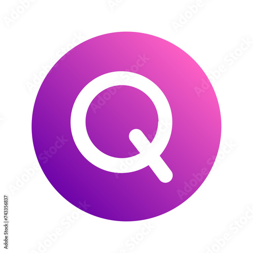 quetzal gradient icon